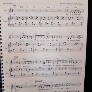 Recueil de partitions